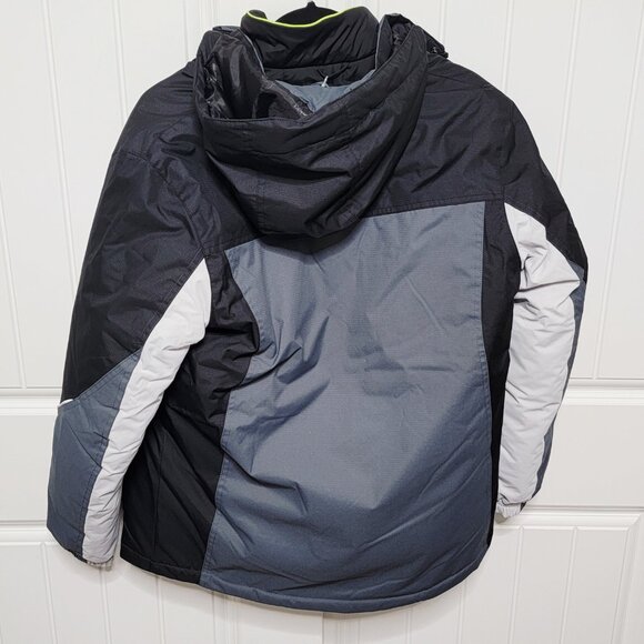 Gerry Boys Size Large 14/16 Winter Snow 2 in 1 Coat Jacket Gray Black EUC - Picture 11 of 14